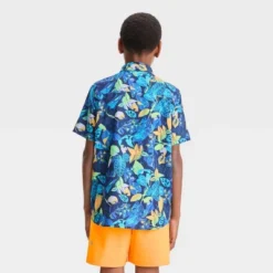 Boys' Printed Woven Shirt - All In Motion™