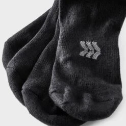 Women's 10+1 Bonus Pack Everyday Solid No Show Socks - All In Motion™ Black 4-10