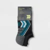Women's 4pk Cushioned Sprint Striped Mesh No Show Athletic Socks - All In Motion™ 4-10 -All In Motion GUEST b7fe0233 8c66 4b90 953e f8dc0e72b8cf