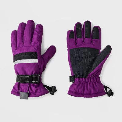 Girls' Ripstop Ski Gloves - All In Motion™ 5 Girls' Ripstop Ski Gloves - All In Motion™ - Image 3