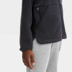 Kids' Polar Fleece Jacket - All In Motion™ -All In Motion GUEST bdf022d4 1796 4bc1 a432 3f8437cf6d74