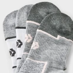 Women's Cushioned Active Accents 4pk Athletic Tab No Show Socks - All In Motion™ 4-10 -All In Motion GUEST c7aa9706 b505 4cee 9cce b92308d5f267