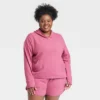 Women's Plus Size Ultra Value French Terry Hooded Sweatshirt - All In Motion™ 1 Women's Plus Size Ultra Value French Terry Hooded Sweatshirt - All In Motion™ -All In Motion GUEST c987fe46 9e97 45f2 ad1e c98c8cbf25c5
