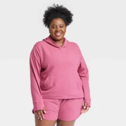 Women's Plus Size Ultra Value French Terry Hooded Sweatshirt - All In Motion™