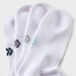 Women's Athletic Mix 4pk Midi Crew Socks - All In Motion™ White/Navy/Gray -All In Motion GUEST cabc19b6 2bb8 464f 95bf 555b33577ead