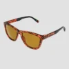 Women's Tortoise Print Surf Shade Sunglasses With Mirrored Polarized Lenses - All In Motion™ Brown -All In Motion GUEST cecf2444 46e1 40a3 8978 e0d4fe36fc8d