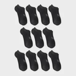 Women's 10+1 Bonus Pack Everyday Solid No Show Socks - All In Motion™ Black 4-10 7 Women's 10+1 Bonus Pack Everyday Solid No Show Socks - All In Motion™ Black 4-10 -All In Motion GUEST d65b8b57 a82d 4826 9cf0 e703fa8c4af6