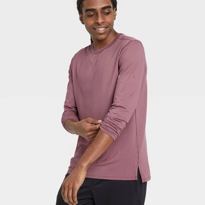 Men's Long Sleeve Performance T-Shirt - All In Motion™ 5 Men's Long Sleeve Performance T-Shirt - All In Motion™ - Image 3