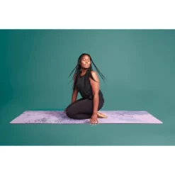 Cloud Print Yoga Mat 5mm Violet - All In Motion™: PVC Material, Low Tack Grip -All In Motion GUEST da79d71b 398f 41c8 a449 4c98e42cd70b