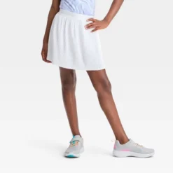 Girls' Pleated Woven Skort - All In Motion™ -All In Motion GUEST db2b12fb 69c5 4fd4 9d8b e66bf999758e