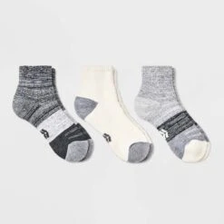 Women's 3pk Heavyweight Cushioned Colorblock Ankle Socks - All In Motion™ 4-10 -All In Motion GUEST de130cae a157 407c ad65 12ac7913f6a4