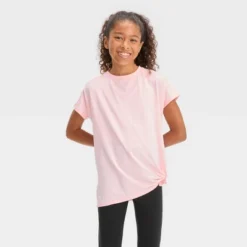 Girls' Short Sleeve Gym T-Shirt - All In Motion™ -All In Motion GUEST df4fefd5 770e 4494 9069 0907659993b3