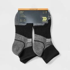 Men's Running 4pk Ankle Socks - All In Motion™ 6-12