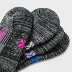 Women's Finish Line Striped Cushioned 6pk No Show Athletic Socks - All In Motion™ 4-10 -All In Motion GUEST e2039447 1b09 411c 9f20 09658b8ccff0