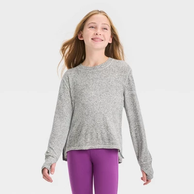 Girls' Cozy Pullover - All In Motion™ 6 Girls' Cozy Pullover - All In Motion™ - Image 4