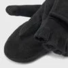 Men's Flip Top Fleece Gloves - All In Motion™ Black -All In Motion GUEST eed8ee6a 47ff 475e 805b 4f00fe238f6a