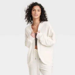 Women's French Terry Cardigan - All In Motion™ -All In Motion GUEST ef5504cf 1e22 4cab a448 2526d04d79ef