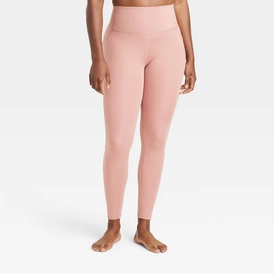 Women's Brushed Sculpt Curvy High-Rise Pocketed Leggings 28" - All In Motion™ 7 Women's Brushed Sculpt Curvy High-Rise Pocketed Leggings 28" - All In Motion™ - Image 5