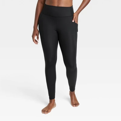 Women's Brushed Sculpt High-Rise Pocketed Leggings 28" - All In Motion™ 4 Women's Brushed Sculpt High-Rise Pocketed Leggings 28" - All In Motion™ - Image 2