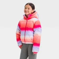 Girls' Puffer Jacket - All In Motion™ -All In Motion GUEST f37c2794 26a1 4c43 adc6 89190764d653