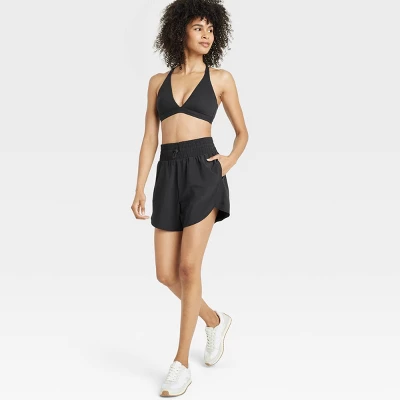 Women's Flex Woven High-Rise Shorts 5" - All In Motion™ 6 Women's Flex Woven High-Rise Shorts 5" - All In Motion™ - Image 4