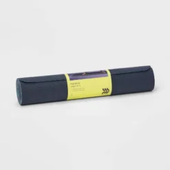 Two Tone Yoga Mat 5mm Navy Blue/Light Blue - All In Motion™