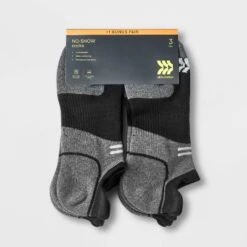 Men's Running No Show Socks 4pk - All In Motion™ 6-12
