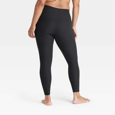 Women's Everyday Soft High-Rise Ribbed 7/8 Leggings - All In Motion™ 5 Women's Everyday Soft High-Rise Ribbed 7/8 Leggings - All In Motion™ - Image 3