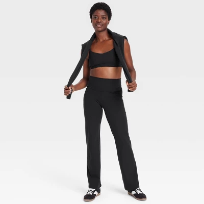Women's Dynamic Flex High-Rise Pocketed Straight Leg Pants - All In Motion™ 6 Women's Dynamic Flex High-Rise Pocketed Straight Leg Pants - All In Motion™ - Image 4