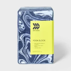 Marble Yoga Block - All In Motion™: EVA Foam Fitness Accessory
